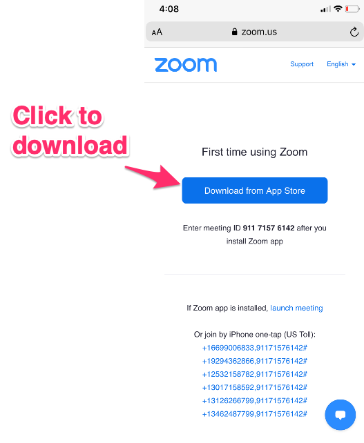 zoom installation windows